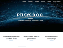 Tablet Screenshot of pelsys.hr